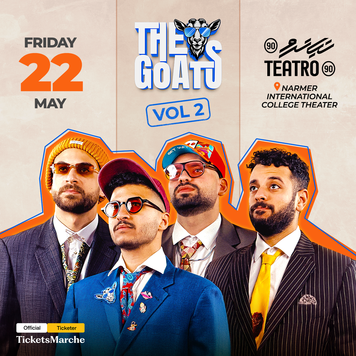 The Goats Vol.2 at Teatro 90